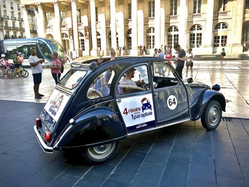 Bordeaux: Private Tour in a Citroën 2CV 45min - FAQ