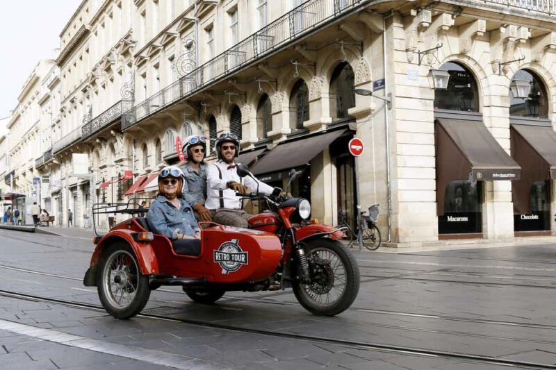 Bordeaux: Sightseeing by Side Car - What to Expect from the Tour