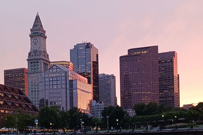Boston Harbor Private Sunset Cruise - Key Points