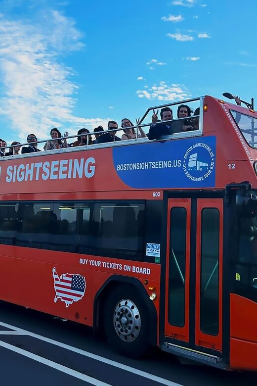 Boston: Hop-On Hop-Off Double-Decker Bus Sightseeing Tour - Boston: Hop-On Hop-Off Double-Decker Bus Sightseeing Tour