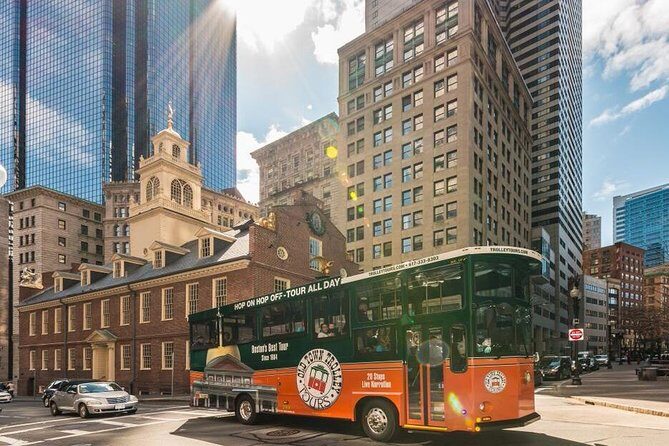 Boston Hop-On Hop-Off Trolley Tour with 13 Stops - Key Points