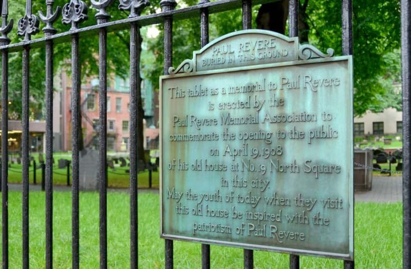 Boston: The Ghosts of Boston Tour - Key Points