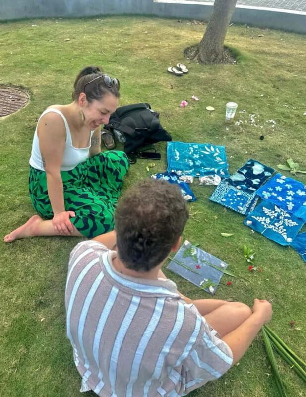 Botanical Printing and Water Marbling in Mexico City - The Sum Up