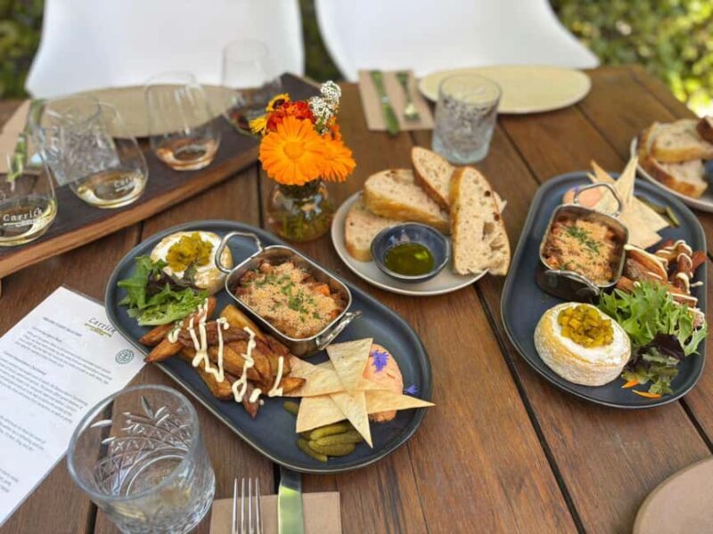 Boutique Winery Half-Day Tour & Vineyard Platter-Style Lunch - Key Points