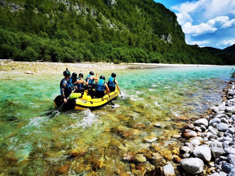 Bovec: Adventure Rafting on Emerald River Soa + FREE photos - The Itinerary in Detail