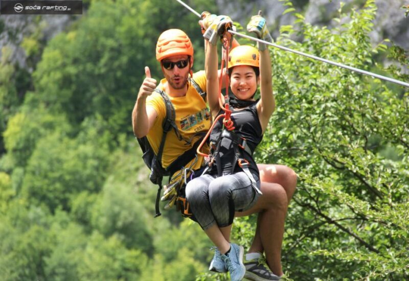 Bovec: Canyon Uja  The Longest Zipline Park in Europe - The Scenic Highlights