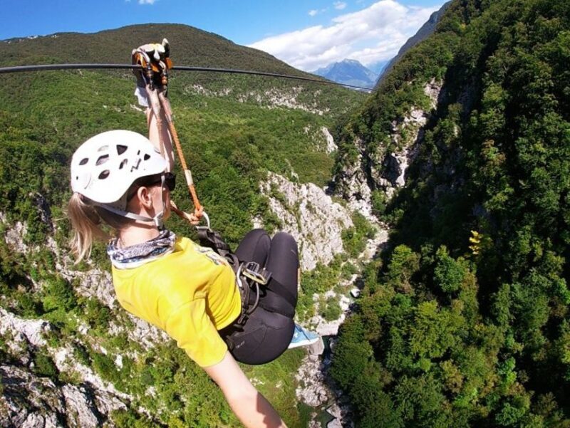 Bovec: Canyon Uja  The Longest Zipline Park in Europe - Group Size and Experience Level