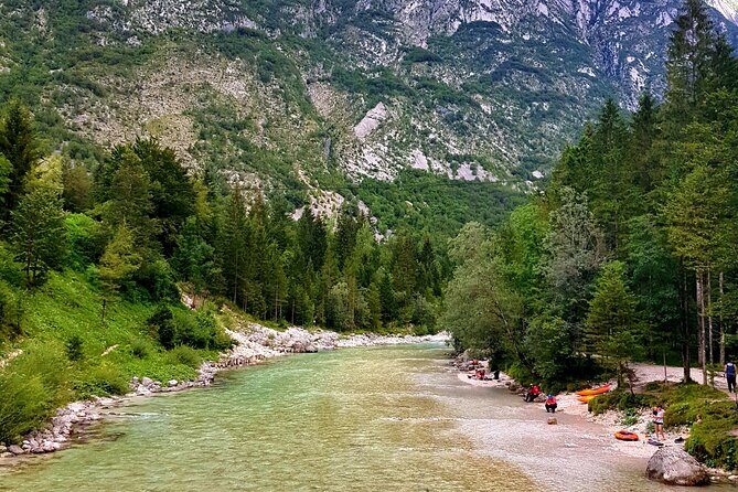 Bovec E-bike tour - Exploring hidden gems - Refreshing Breaks on Rocky Beaches