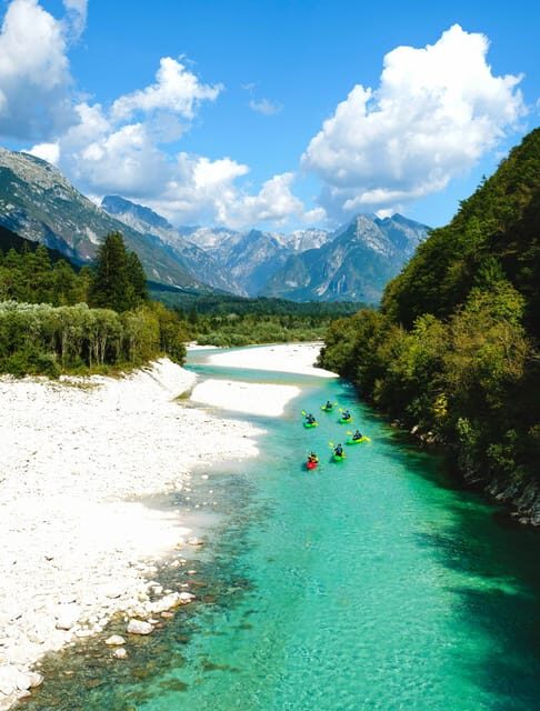 Bovec: Iconic Sit-on-Top Kayak Tour on Soa River +FREEphoto - Key Points