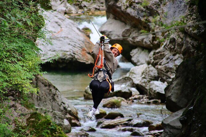 Bovec Zipline - canyon Ucja - the longest zipline in Europe - How the Tour Unfolds