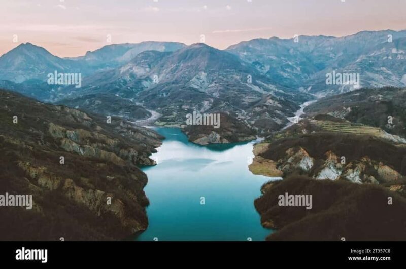 Bovilla Lake Serenity: Day Hike from Durres/Golem - Approaching Bovilla Lake: A Picturesque Starting Point