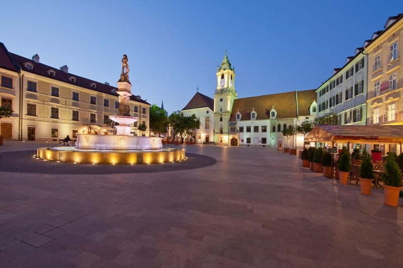 Bratislava: Guided Walking Tour at Night with Old Town - Key Points