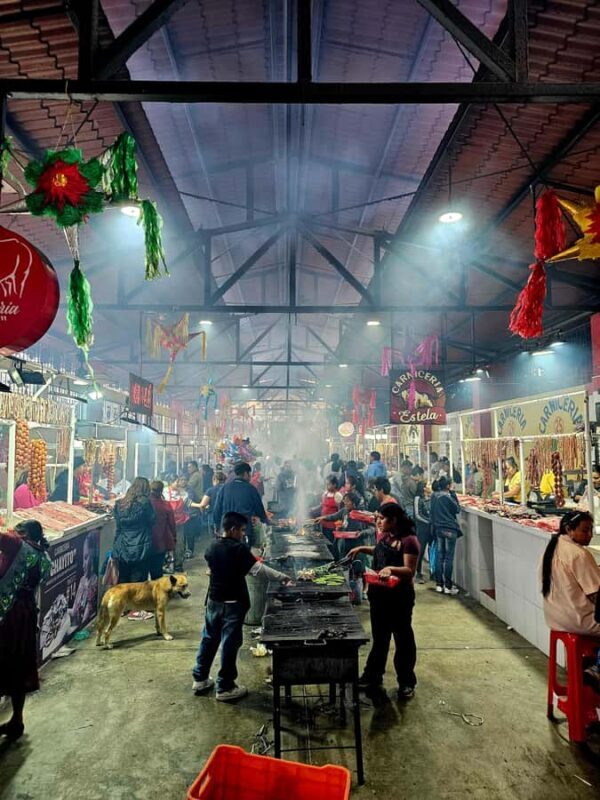 Breakfast in Tlacolula; Ancestral and industrial mezcal distillery - A Closer Look at the Oaxaca Mezcal & Market Tour