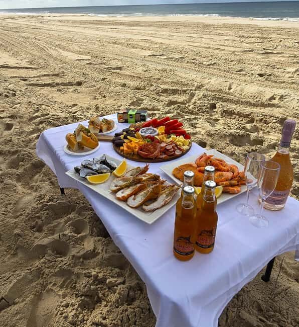 Bribie Island: Sea to Table 4WD, Kayak, & Seafood Lunch Tour - Key Points