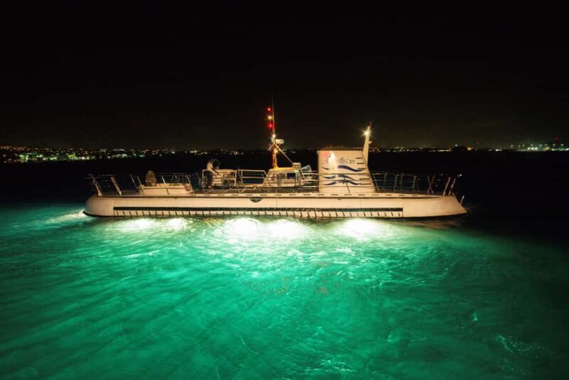 Bridgetown: Submarine Guided Night Tour - Key Points