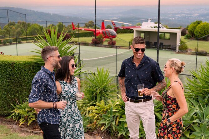 Brisbane And Gold Coast Helicopter Pub Crawl 3 Stops - Key Points