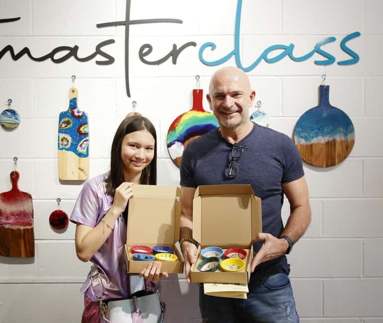 Brisbane: Ceramic Plates & Bowls Paint and Sip Classes - A Closer Look at the Ceramic Paint and Sip Experience