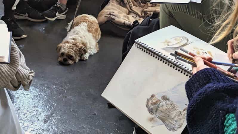 Bristol: Dog Life Drawing led by local Artist Cai Burton - Final Thoughts
