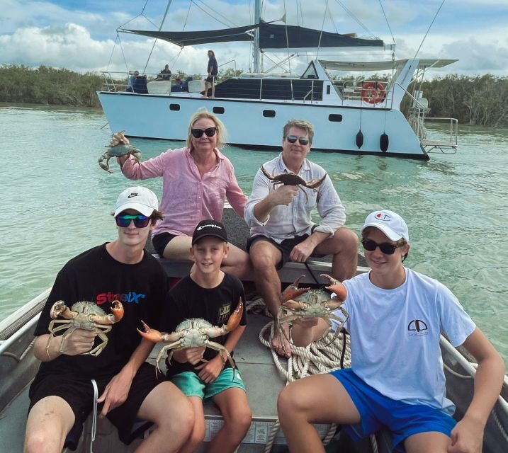 Broome Cruise & Catch: Mud Crab Adventure & Wildlife Cruise - Food, Drink, and Onboard Comforts