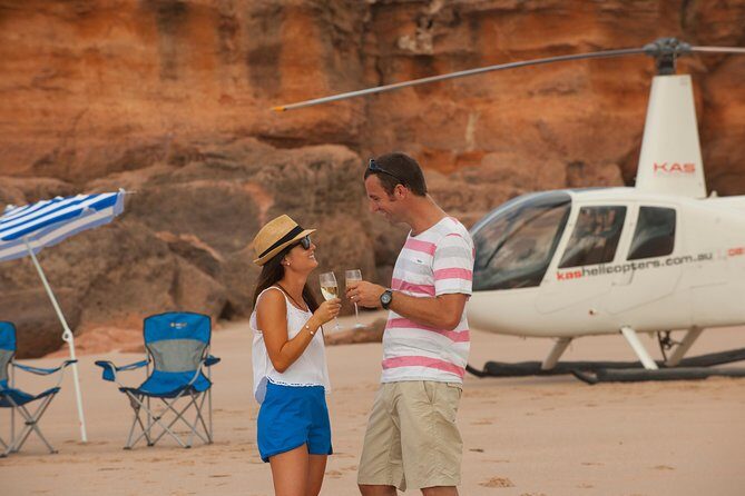 Broome: Romantic 45-Min Private Helicopter Flight & Beach Picnic - Starting Point and Overall Timing