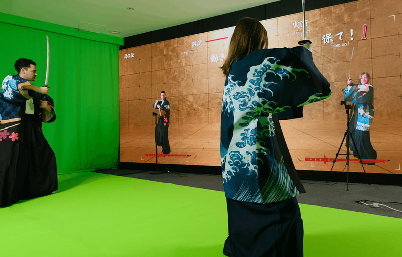BROTHER JOYFACTORY TOKYO Admission Ticket & Samurai Experience (Tokyo) - A samurai scene where you make the souvenir