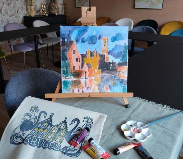Bruges: Paint and Sip with Champagne and Chocolate - Authenticity and Value