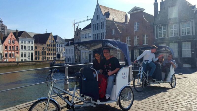 Bruges: Private Guided Tour by Pedicab - An In-Depth Look at the Bruges Pedicab Tour