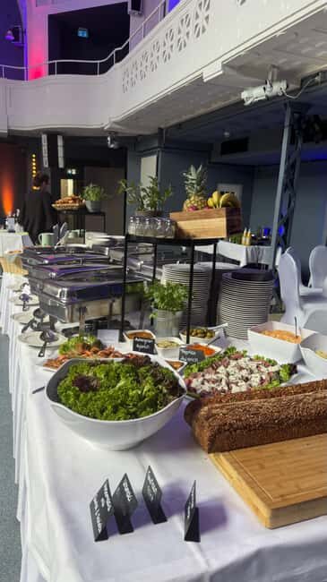 Brunch buffet at the Frauenbad Heidelberg  enjoyment meets experience - Key Points