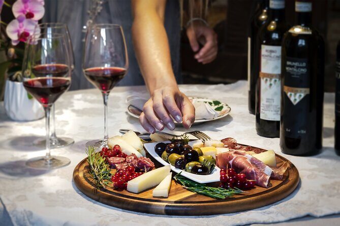 Brunello di Montalcino Wine Tasting with Tuscan appetizer in ancient residence - A Deep Dive into the Experience