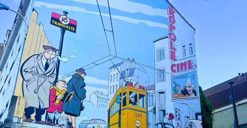 Brussels: 2 hours Private Walking Tour of the Comics Walls - A Deep Dive Into the Brussels Comics Walls Tour