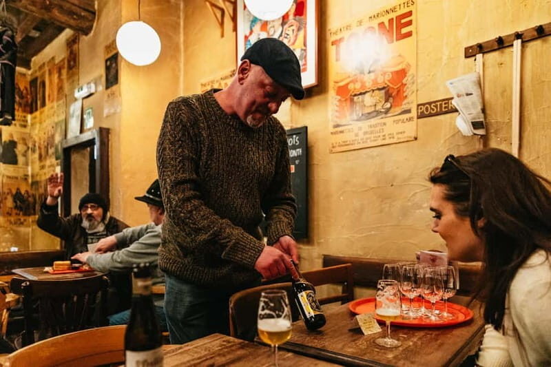 Brussels: Beer Tasting Tour with 7 Beers and Snacks - What to Expect During the Tour