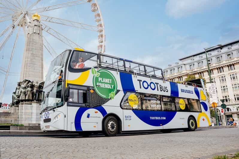 Brussels: Hop-On Hop-Off Bus Tour& Belgian Beer World Museum - Key Points