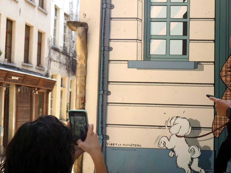 Brussels: The comic book walls walking tour - An Overview of the Experience