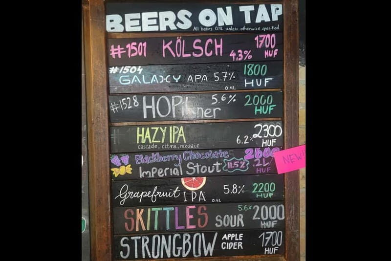 Budapest: 9-tier Hungarian & Craft Beer Tasting w/ snacks - What makes this tour stand out?