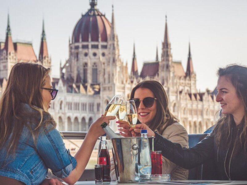 Budapest: Unlimited Prosecco and Wine Sightseeing Cruise - The Drinks and Atmosphere