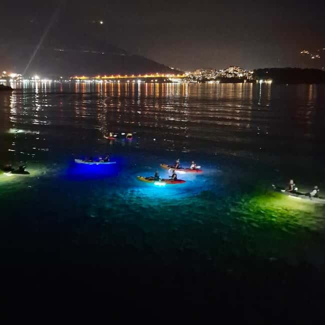 Budva: 2-Hour «Night Lights» Kayak Tour - Key Points