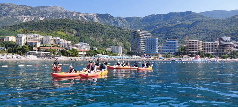 Budva: Becici Beach to Sveti Stefan Island Kayak Tour - Practical Details and Why They Matter