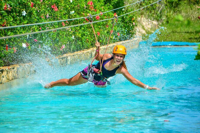 Buggy Adventure, Zipline Mega Splash and Waterfall Pool at Bavaro Adventure Park - Exciting Outdoor Adventure at Bavaro Adventure Park