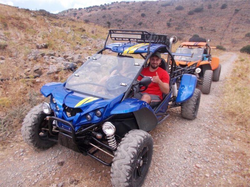Buggy safari Crete (Transfer and lunch) analipsi- hersonisos - Key Points