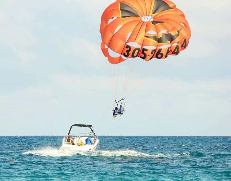 Buggy Tour and Parasailing Experience - Parasailing Over the Caribbean