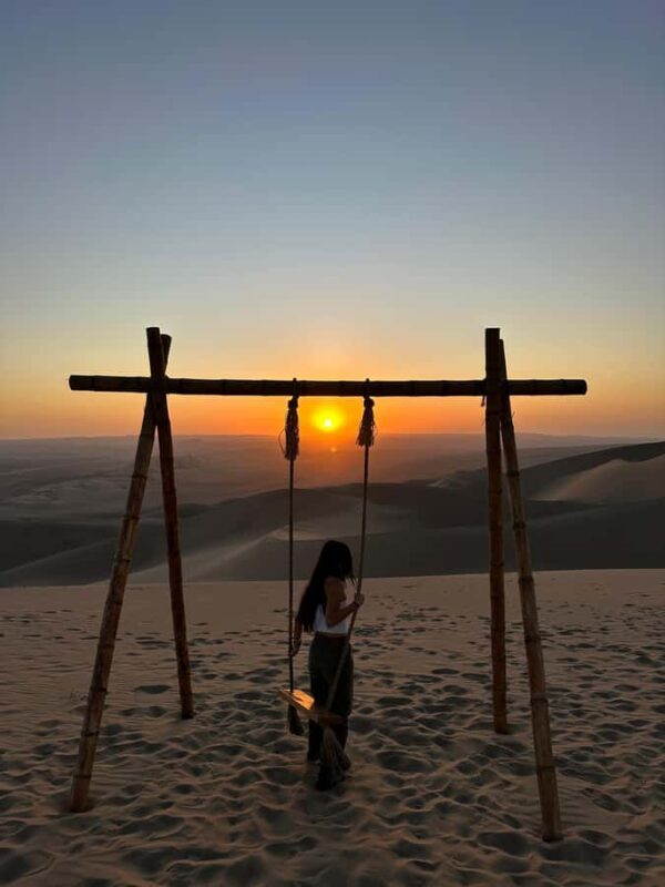 Buggy tour in the Huacachina Desert, sunset, and sandboarding - Frequently Asked Questions