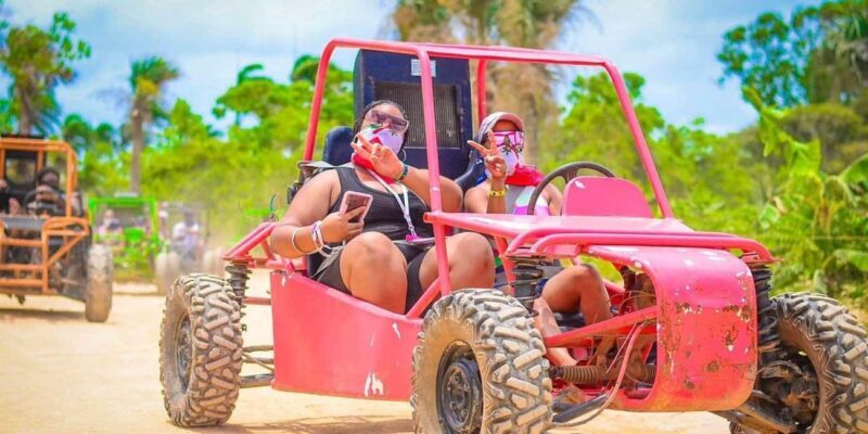 Buggy Tour Punta Cana Macao Beach and Taino Cave Guided - Key Points