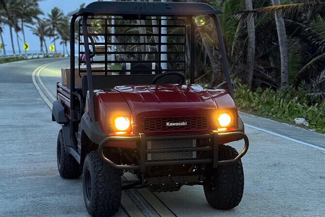 Buggy type vehicle rental for 2-3 passengers maximum - Key Points