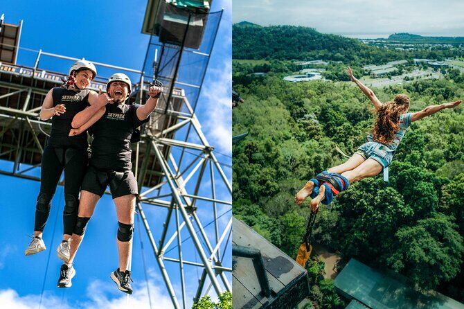 Bungy Jump & Giant Swing Combo in Skypark Cairns Australia - A Deep Dive into the Skypark Experience