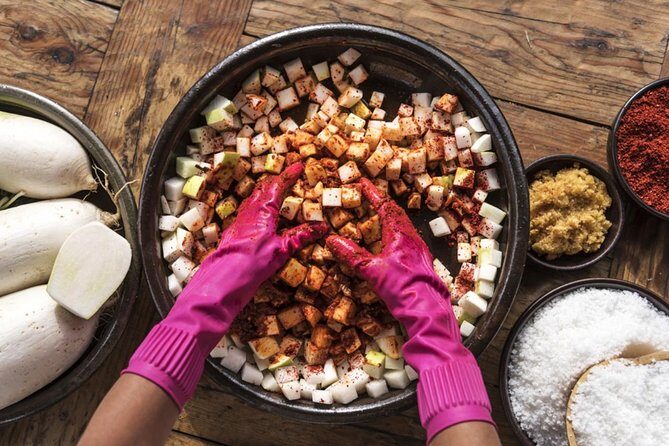 Busan Kkakdugi(Korean radish Kimchi) class with various options - Frequently Asked Questions