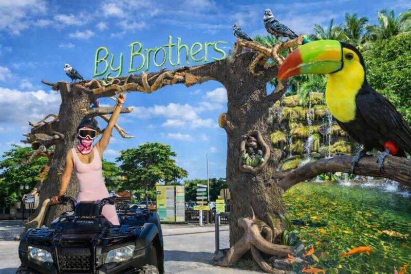 By Brother's Park: 1Hr ATV Ride, Park Entry, Pizza & Drink - Key Points