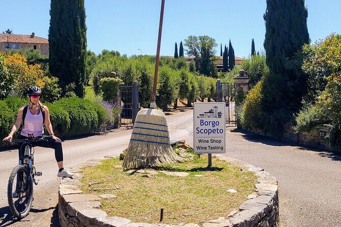 By Ebike: Visit an Art Park and Wine Taste in the Classic Chianti - An E-bike Journey into the Heart of Chiantis Art, Wine, and Scenic Beauty