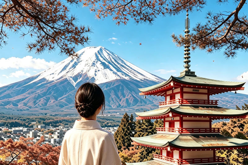 (Cable Car Ticket Included) Mt. Fuji & Lake Kawaguchiko Day Tour | Mt. Tenjo Park / Oshino Hakkai / Chureito Pagoda / Lawson Convenience Store | Off-Peak Travel (Departing from Tokyo) - The highlights at a glance