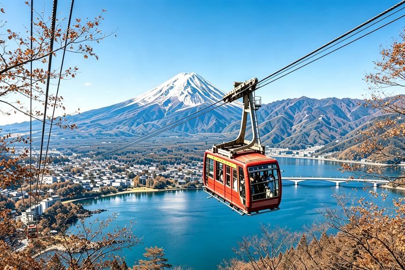 (Cable Car Ticket Included) Mt. Fuji & Lake Kawaguchiko Day Tour | Mt. Tenjo Park / Oshino Hakkai / Chureito Pagoda / Lawson Convenience Store | Off-Peak Travel (Departing from Tokyo) - Lawson and the brief photo stop