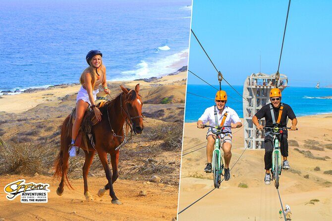 Cabo Combo Horseback Ride and Sky Bike Adventure - An Adventure in Los Cabos: Cabo Combo Horseback Ride and Sky Bike Experience